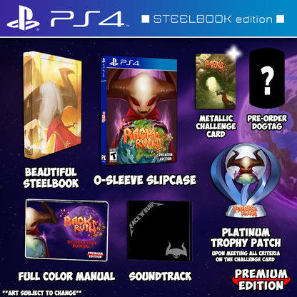 Rack N Ruin - PS4 Steelbook Edition & Soundtrack