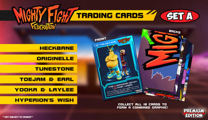 Mighty Fight Federation - Complete Trading Card Set Bundle